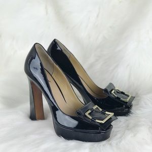 Mark James Badgley Mischka Heels Platforms 10